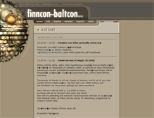 Tablet Screenshot of 2001.finncon.org