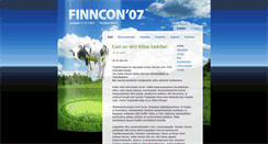 Desktop Screenshot of 2007.finncon.org